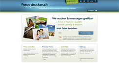 Desktop Screenshot of fotos-drucken.ch